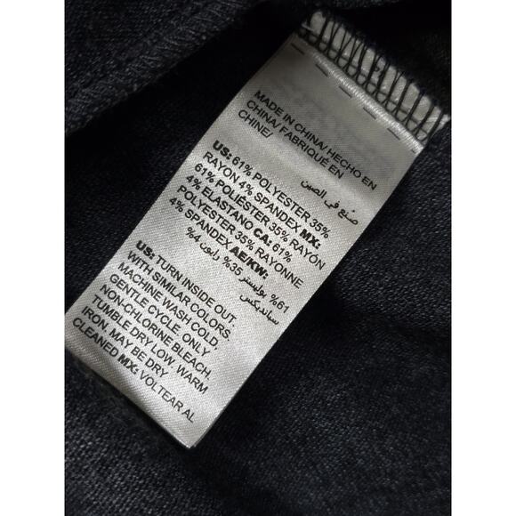 Chico's Women Floral Long Sleeve Soft Button Accent Multicolor Tunic Size Small - Picture 5 of 6